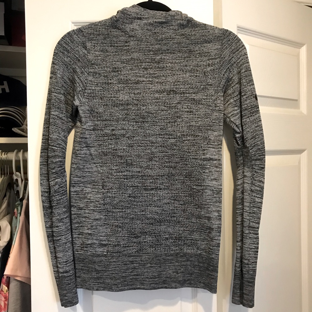 Nike drifit hooded knitted running top